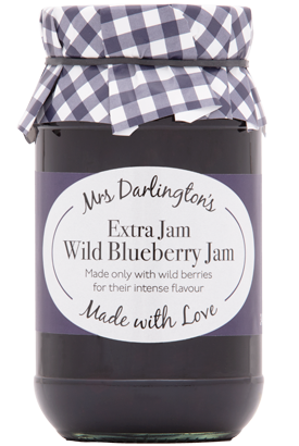 Mrs Darlington's wild blue berry jam